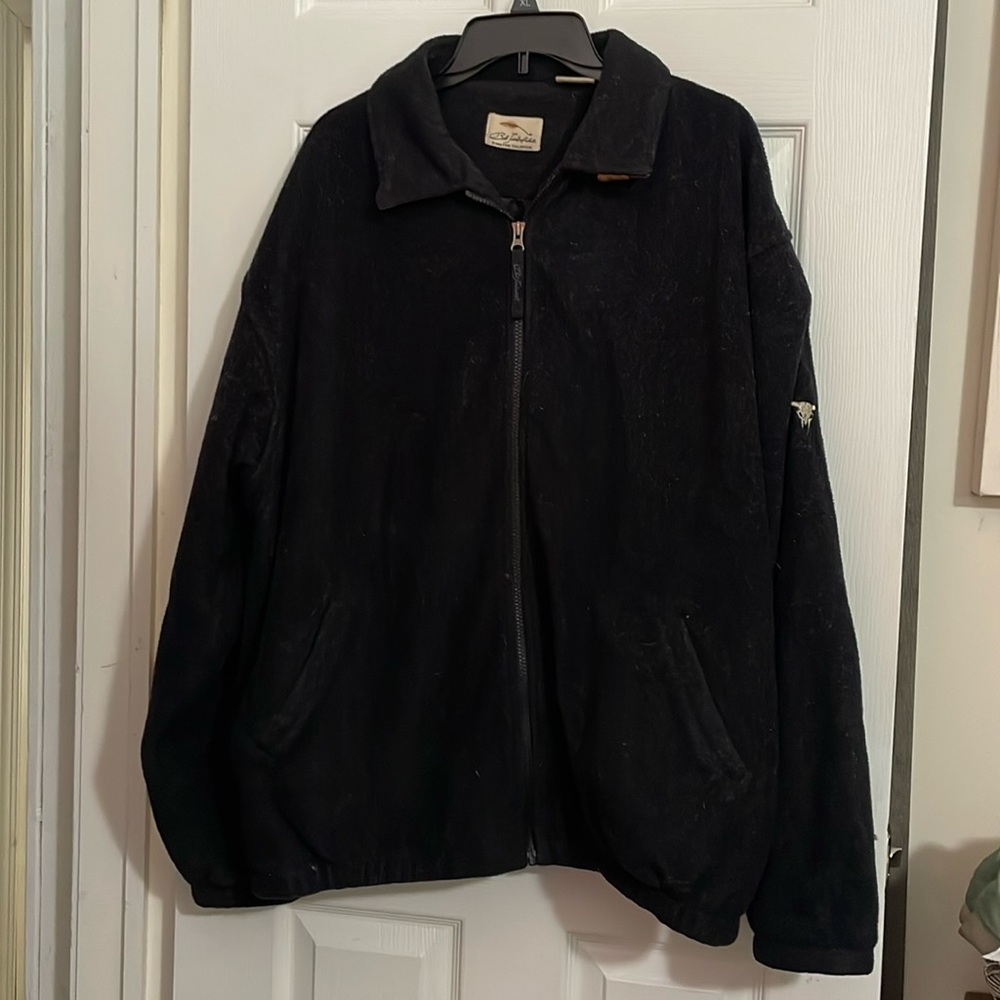 Men's dark gray BOB TIMBERLAKE fleece jacket. Size XL